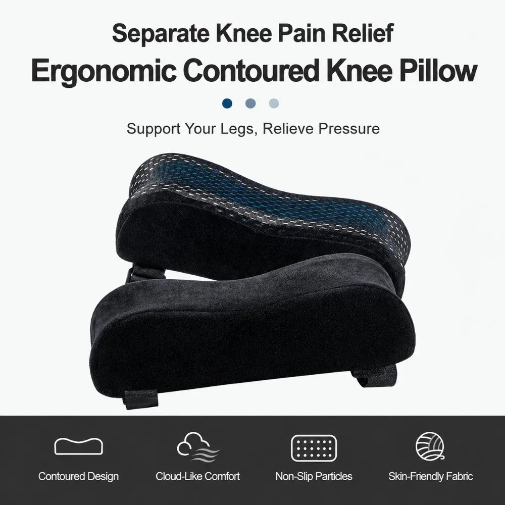 Memory Foam Chair Armrest Pad High Elastic Curved Surface Armrest Heightening Cushion Detachable Cover Thick Sponge
