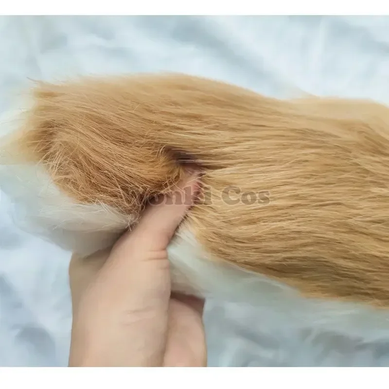 Gorou Cosplay Costume Wig with Ears Impact Inazuma Goro Cosplay Tail Costumes Full Set Cosplay Props Party Outfits