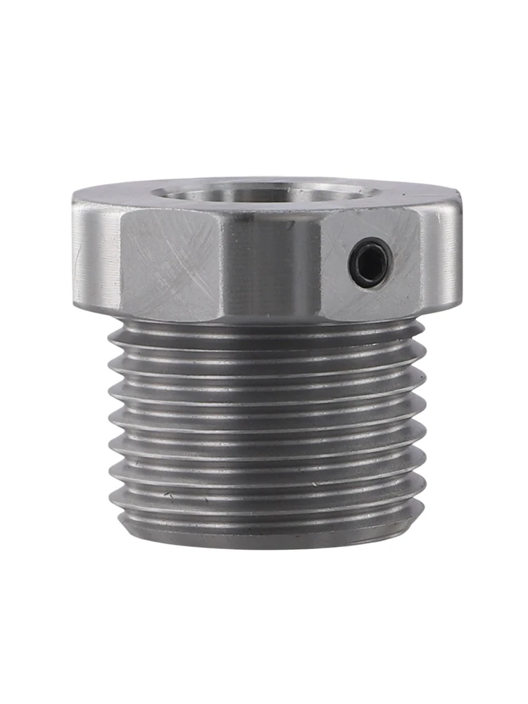 Woodworking Workshop Chuck Adapter Lathe Chuck Thread Adapter Accessory Headstock Adapter Length Approx. 1.57 Set Screw Included