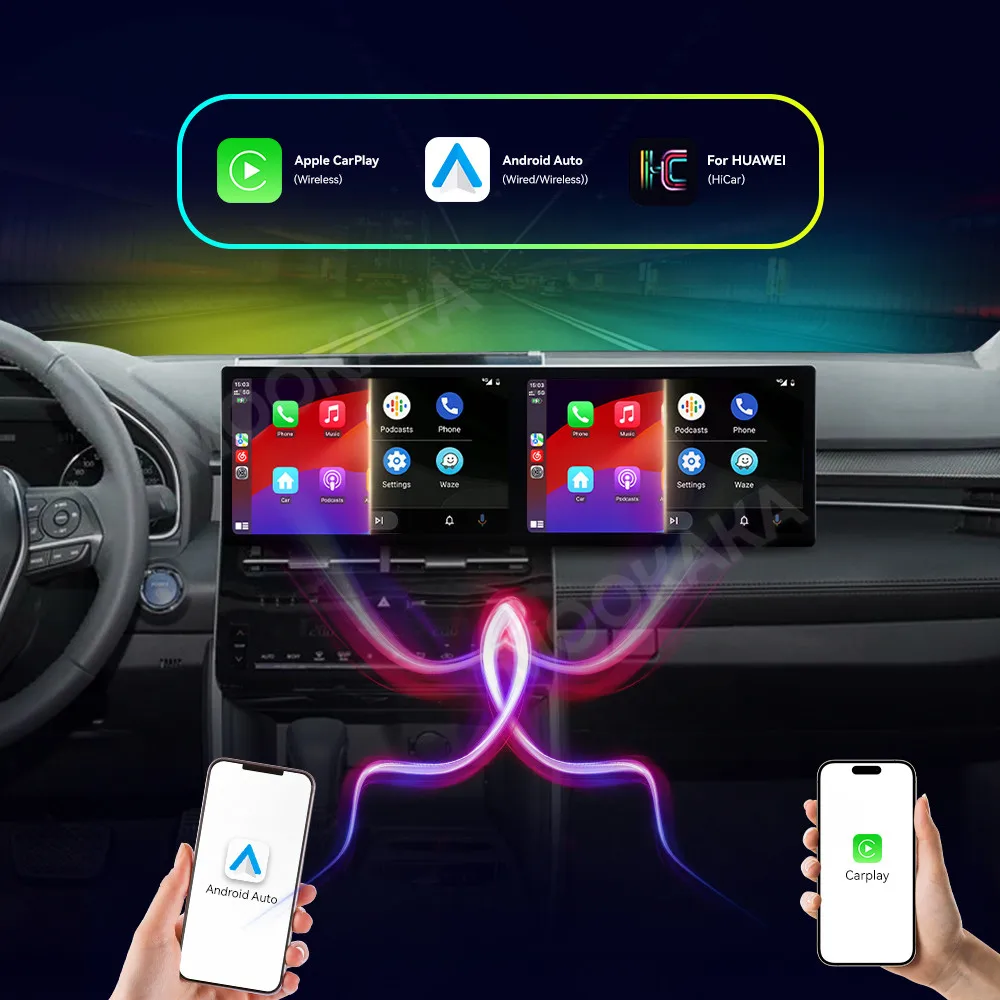 

Автомобильный радиоприемник с 11,5-дюймовым экраном для Toyota Avalon 2018-2023, Android, GPS-навигация, мультимедийный видеоплеер, стереоприемник, головное устройство