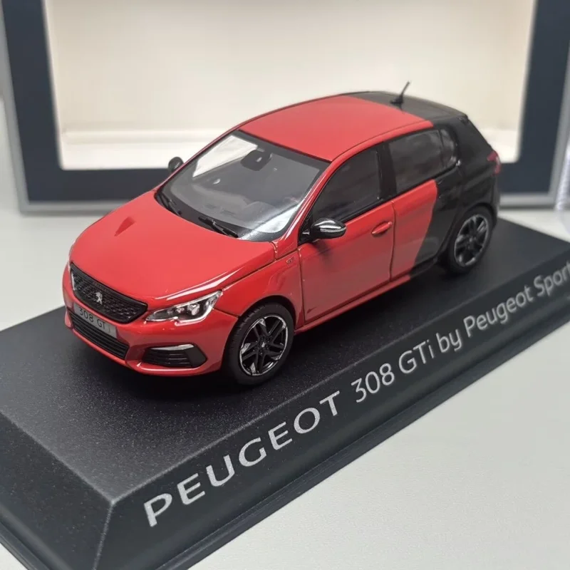 

1:43 Peugeots 308 GTI Alloy Sports Car Model Diecasts Metal Racing Vehicles Car Model High Simulation Miniature Scale Kids Gifts
