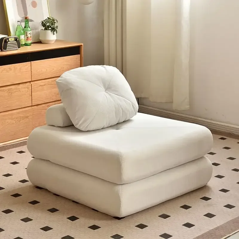 Sofa bed Small apartment dual-purpose bedroom Multifunctional dual-purpose fabric sofa Single foldable sofa bed