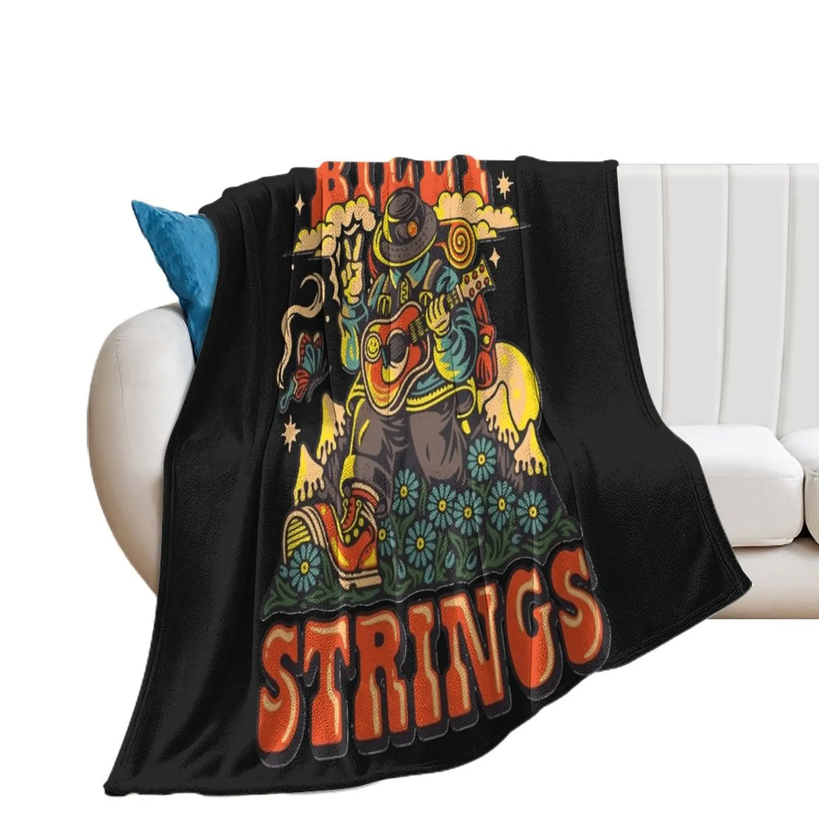 

Billy strings fall winter Throw Blanket Plush Luxury Thicken Blankets