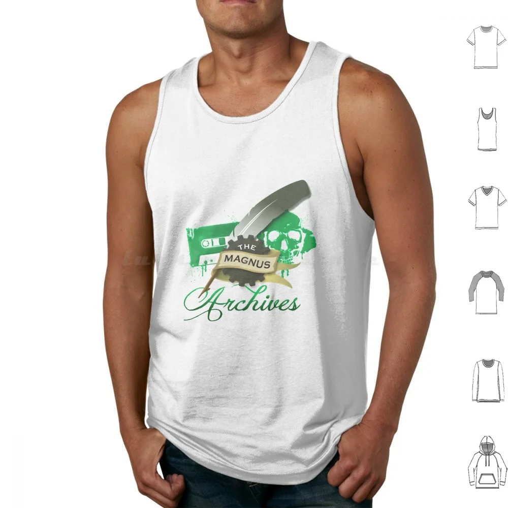 The Magnus Archives Logo Classic Tank Tops Print Cotton