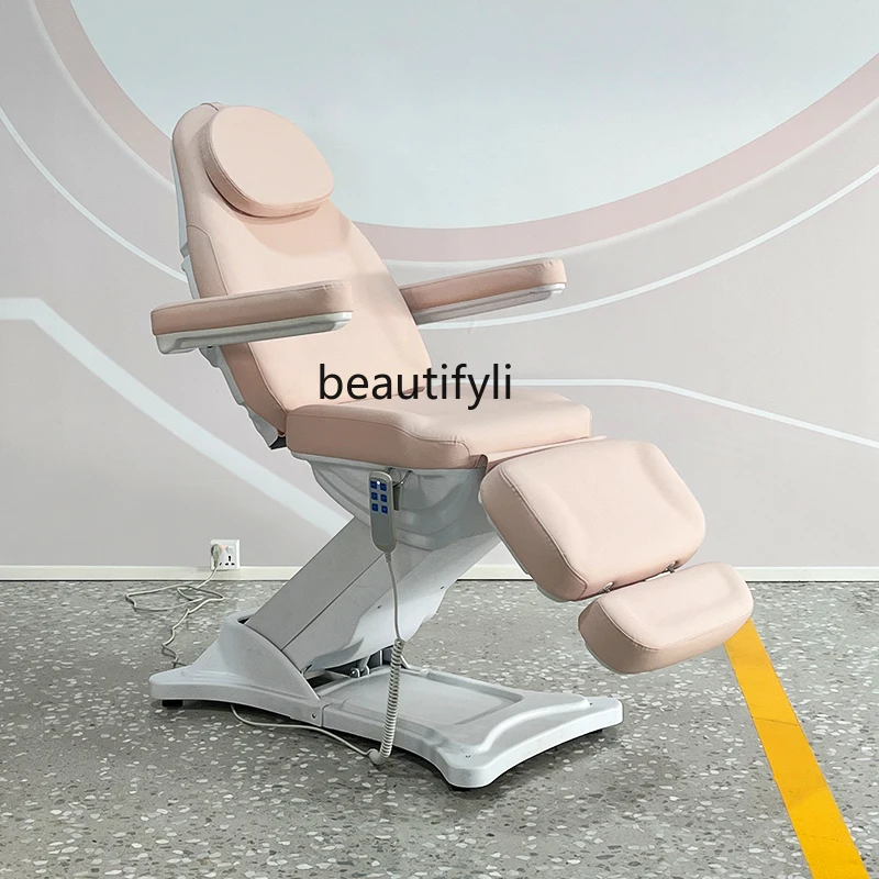 

Electric Lifting Beauty Tattoo Bed Plastic Beauty Tattoo Bed Ear Picking Dental Beauty Chair