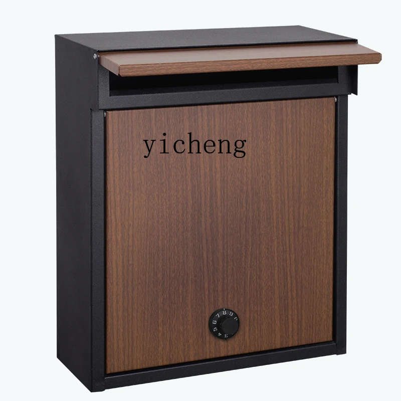 l6 outdoor waterproof letter suggestion box, new wall-hanging multi-functional mailbox with lock, employee suggestion box