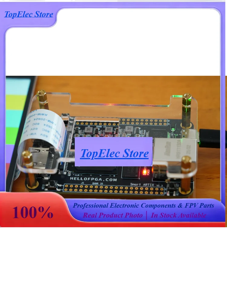 TopsSmart ARTIX Development Board FPGA Minimum System Board XC7A50T-FGG484 (Associated With XC7A35T XC7A100T)