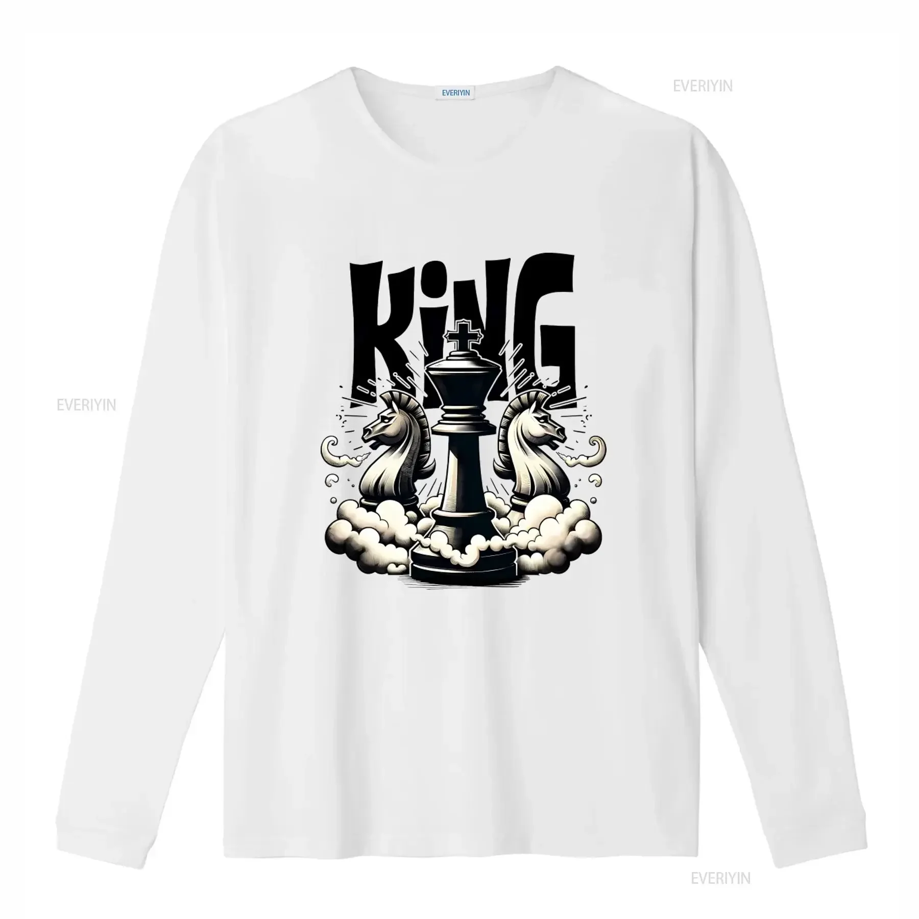 King Chess T Shirt Game Piece Player Lover Master Pawn Stylish Design for Enthusiasts vintage Washed Unisex fashion streetwear