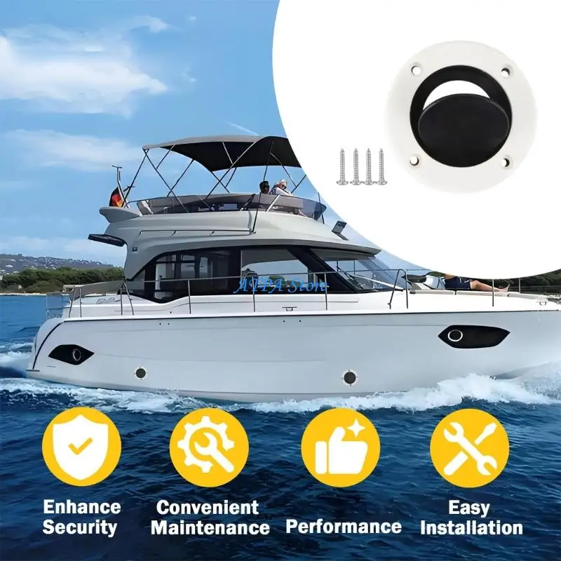U13C Easy Install Marine Drain Outlet For Cockpit And Bilge Systems