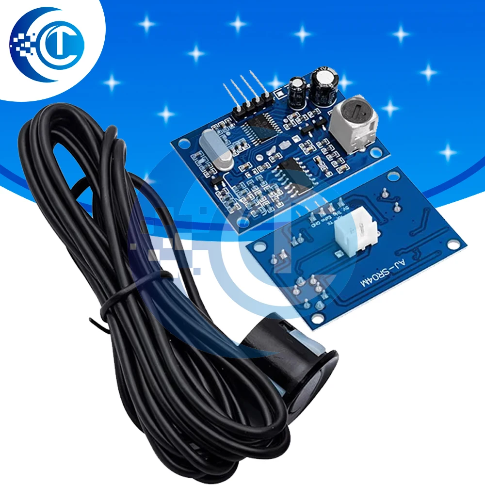1PCS Waterproof Ultrasonic Module JSN-SR04T / AJ-SR04M Water Proof Integrated Distance Measuring Transducer Sensor for Arduino