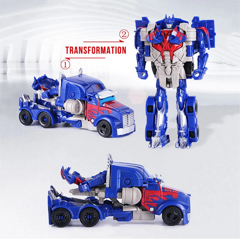 New One Step Deformation Transformation Robot Dinosaur Vehicle Car Toys Transform Action Figures Education Toy Kid Cartoon Toy