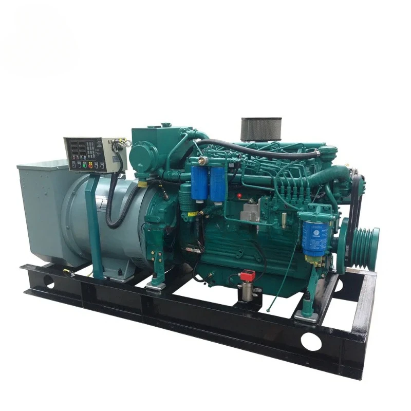 120kw Marine Diesel Boat Generator Set For Fram Factory