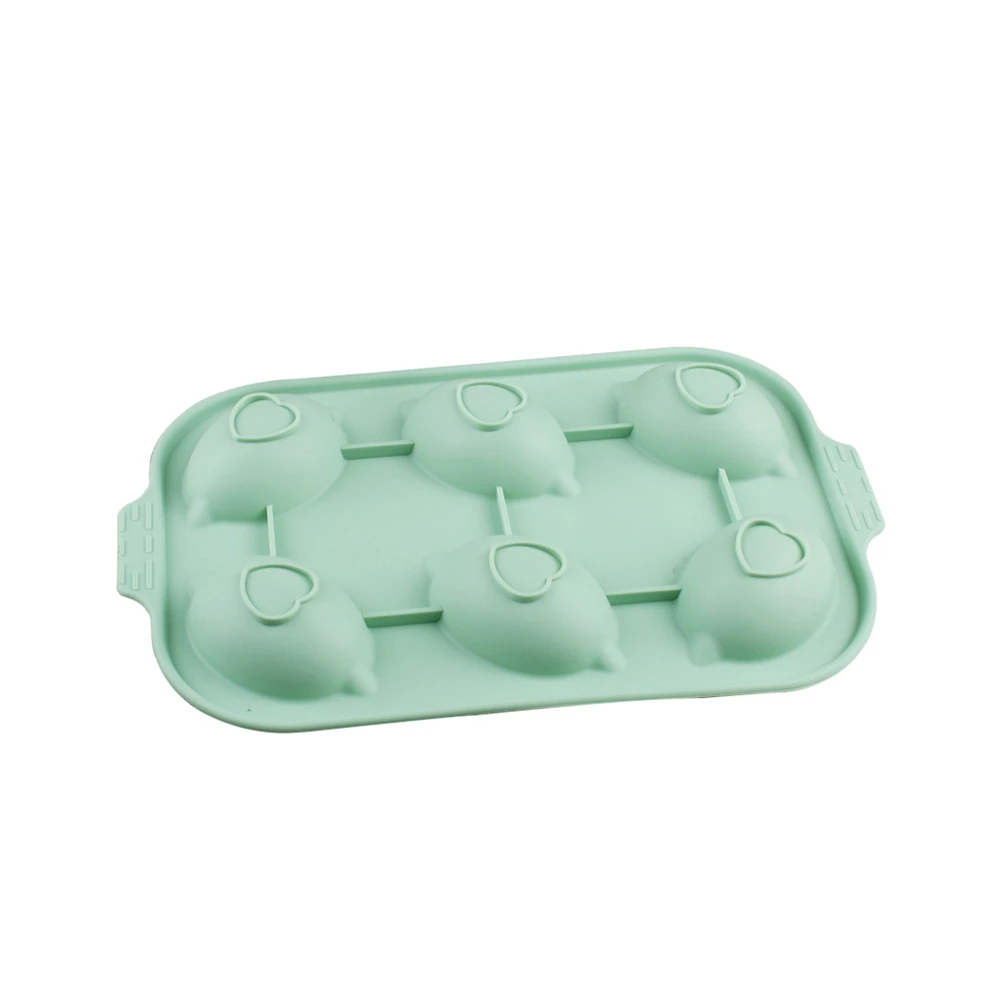 

A11I Baking Mold 6 Lemon Cake Mold Small Bread Mold Non Stick Silica Gel Baking Pan Family