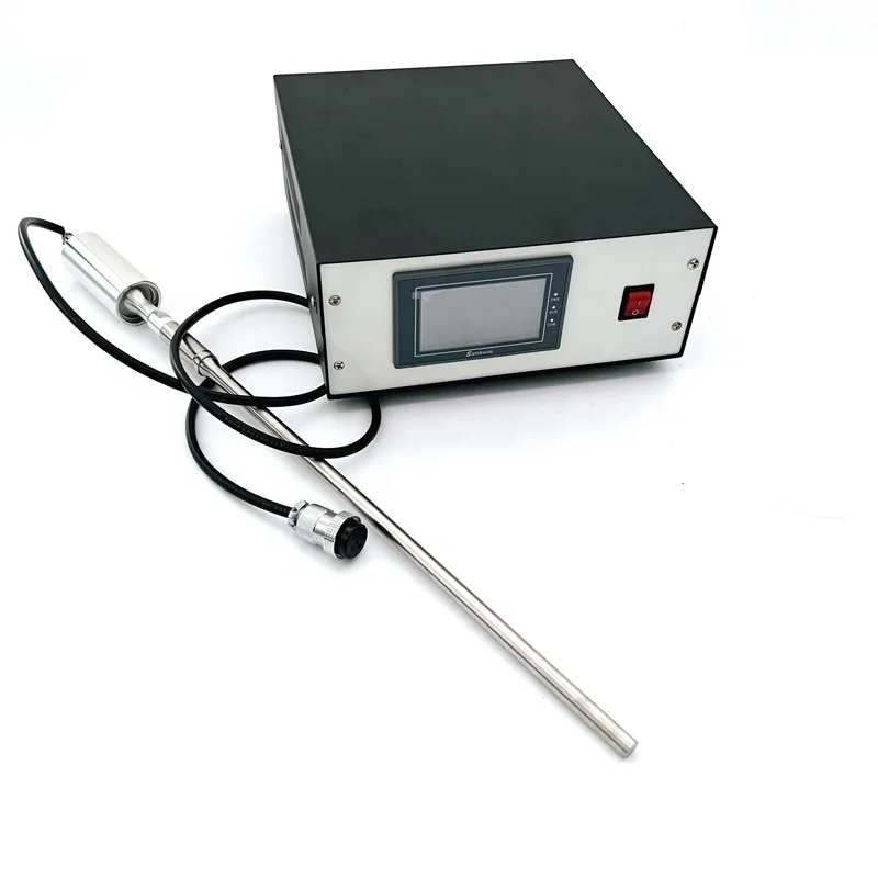 300/500/800W Ultrasonic Homogenizer Sonotrode Probe Liquid Processor Reactor For Chemical  Treatment