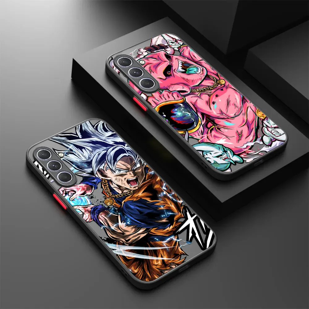 Dragons-Anime-Ball-Gokus Cell Case For Samsung A30 A50 A70 S A20S A7 For Galaxy S24 S23 Ultra A13 A14 A33 A51 A52 A53 A72 Cover