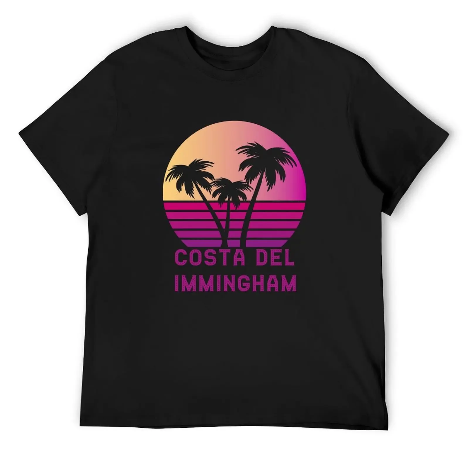 

Costa Del Immingham Funny Lincolnshire Design T-Shirt Blouse oversizeds summer top mens graphic t-shirts funny