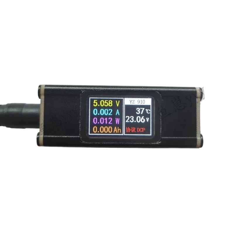 Multi-Port Fast Charging Module with IPS Color Screen Multi-Protocol Charger for Car & Desktop Use