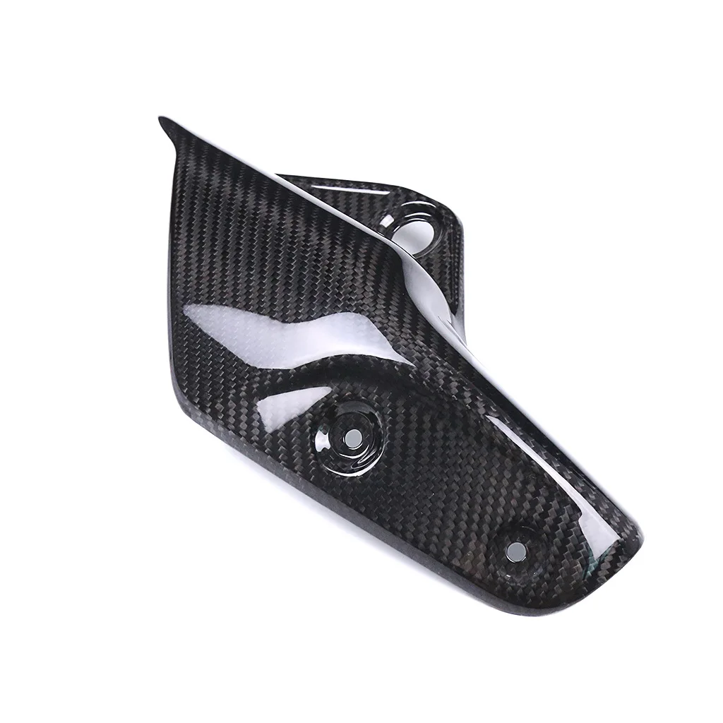 For, Yamaha MT-10 FZ-10 motorcycle modified carbon fiber exhaust pipe protective cover/cover *