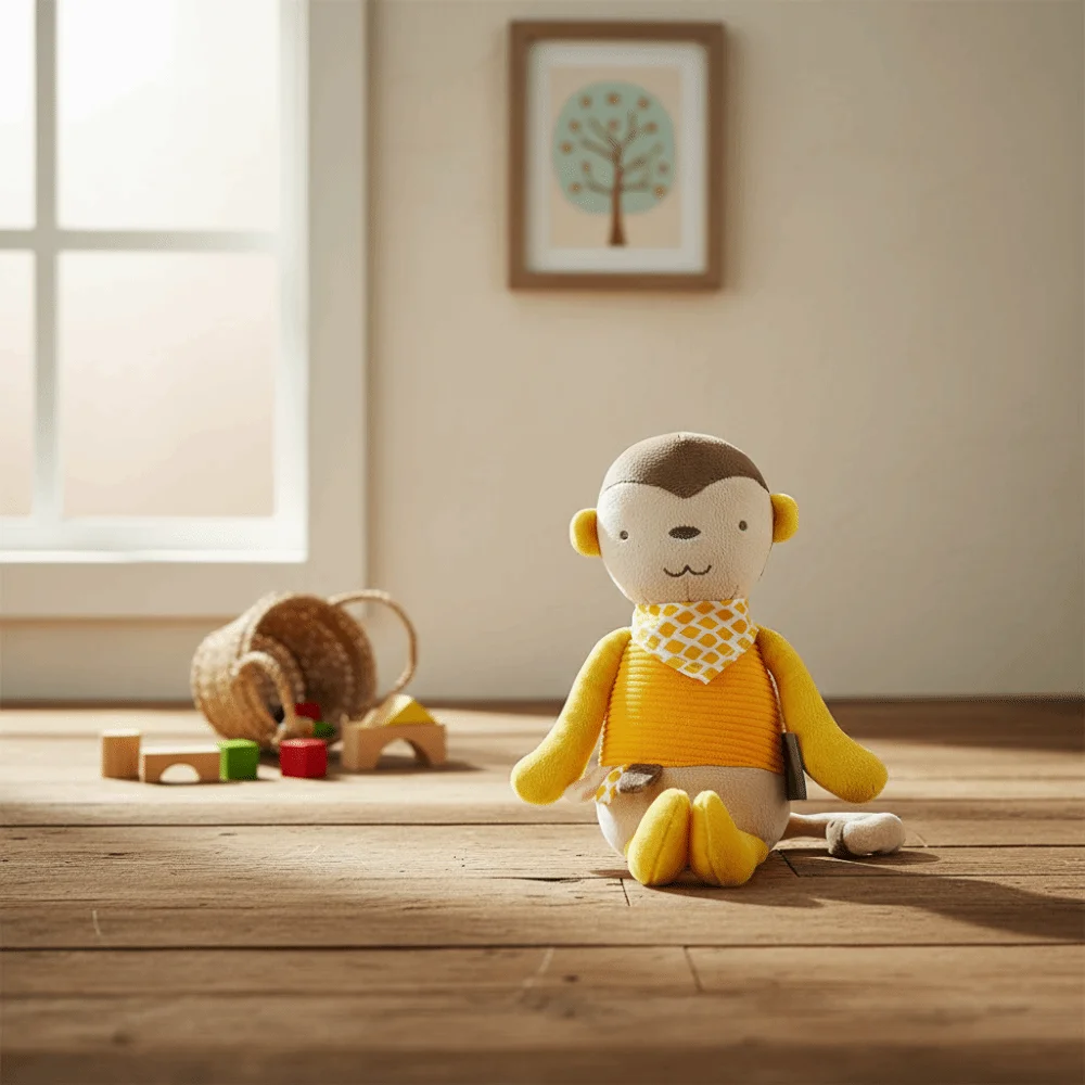 Monkey Stuffed Animal Cute Monkey Kawaii Cartoon Handmade Stuffed Animals Children Gits Large Size Birthday Gift