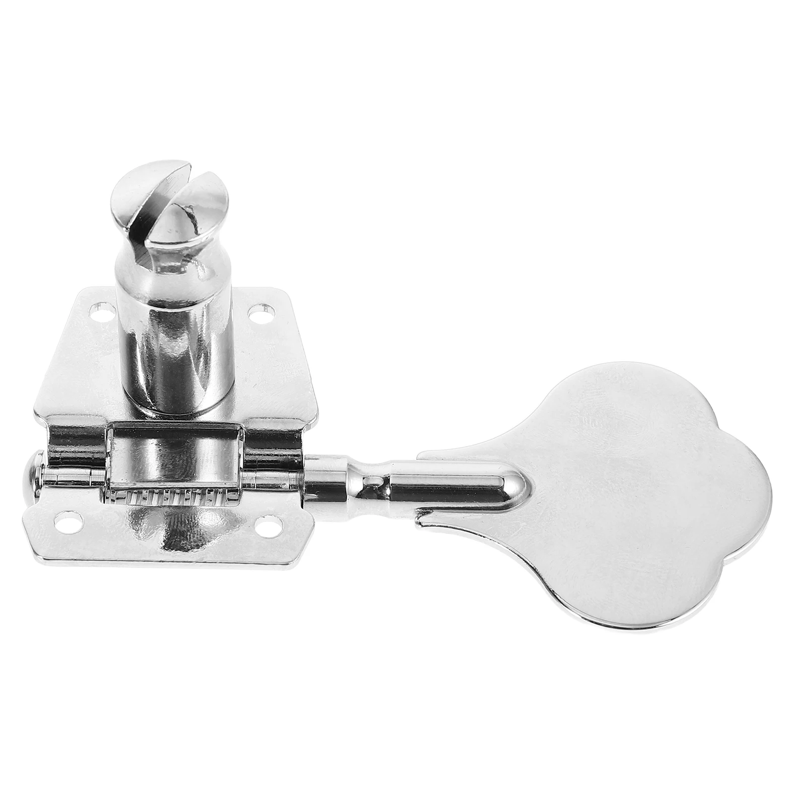 

Bass Knob 1Pc Silver Right String Pegs Open System Durable Material Easy Installation Wide Compatibility Bass
