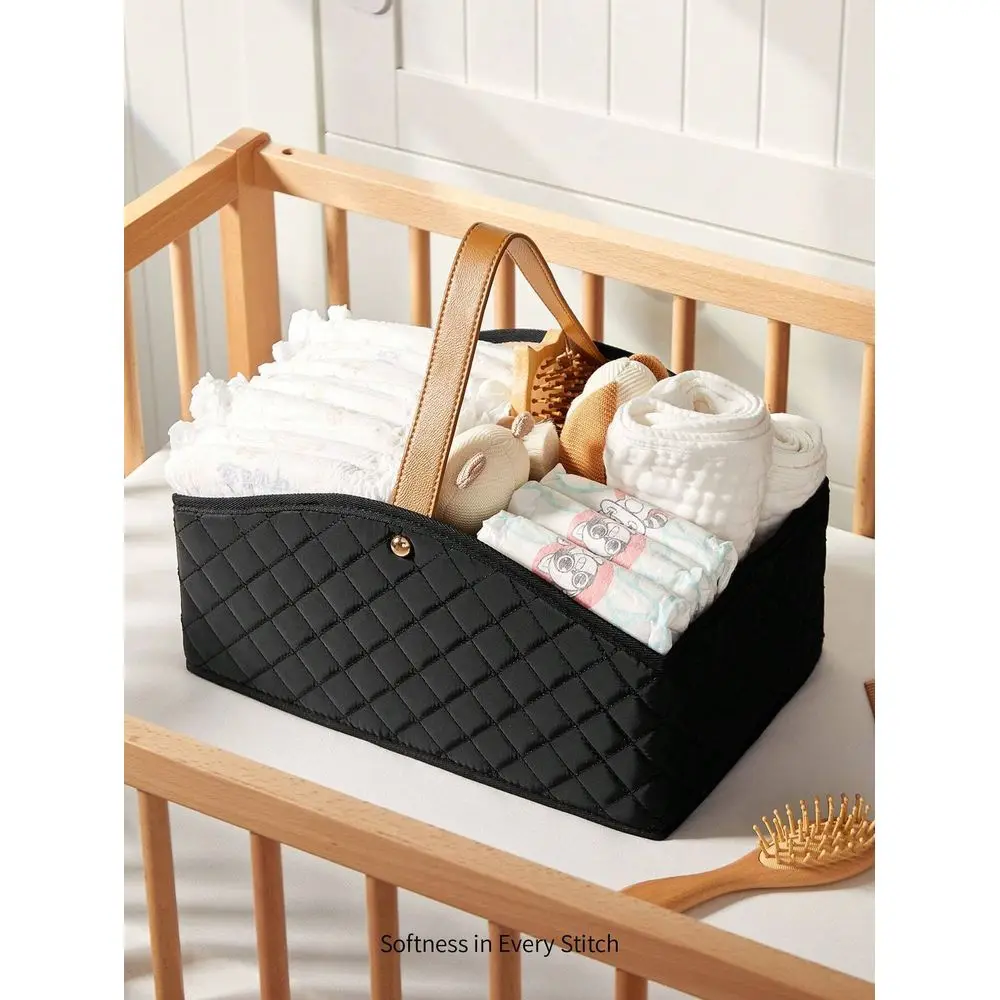 Cesta de Almacenamiento para Cuarto de Bebé Pixies Cozy Cub, Bolsa para Pañales, Se Puede Usar al Aire Libre, Diseño Amoroso de San Valentín