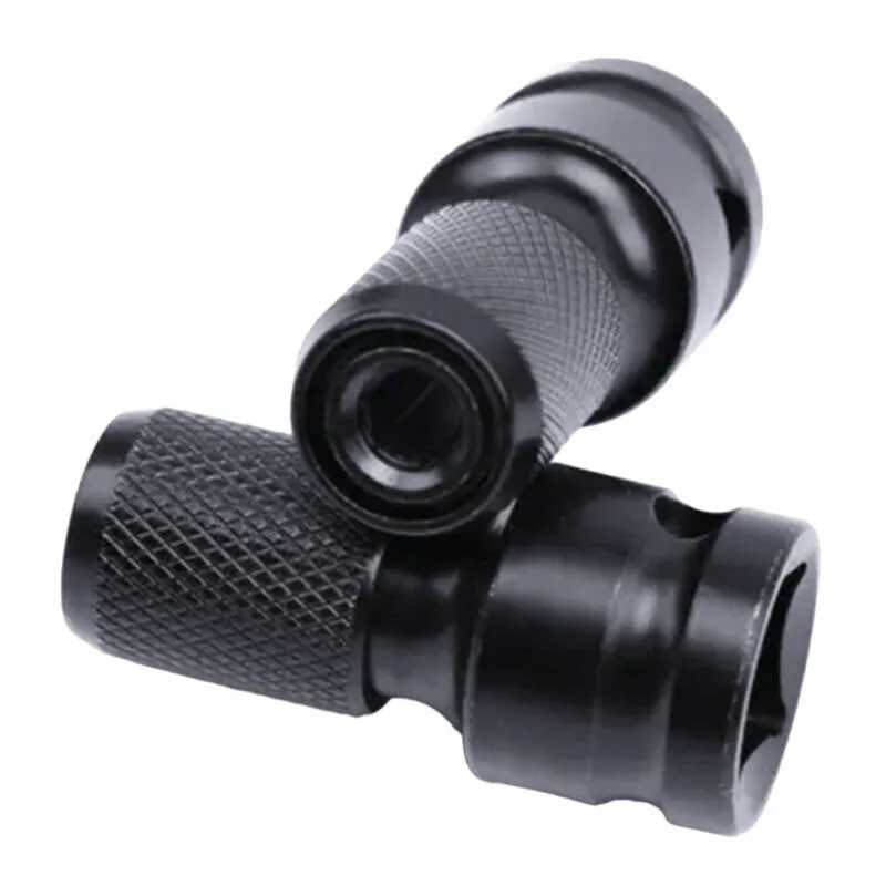 

2 Sets Electric Wrench Conversion Batch Head Telescopic Hexagon Handle Socket Converter Adapter 2*1/2\" To 1/4\" Socket Adapter
