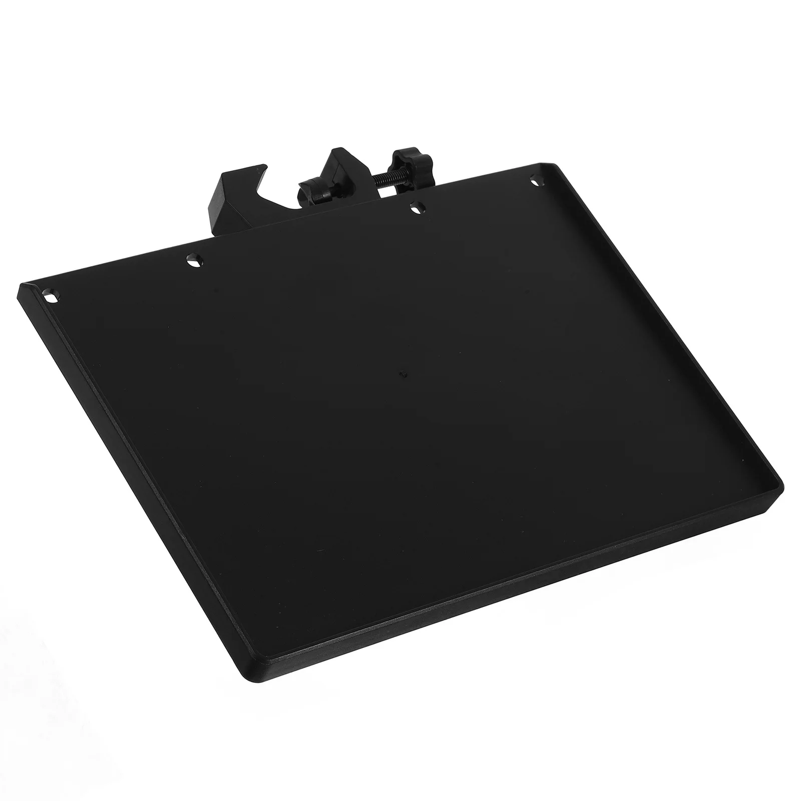 

Sound Card Tray Metal Shelf Bracket Phone Clip Microphone Storage Stand for Streaming Meetings Podcasting Broadcasting