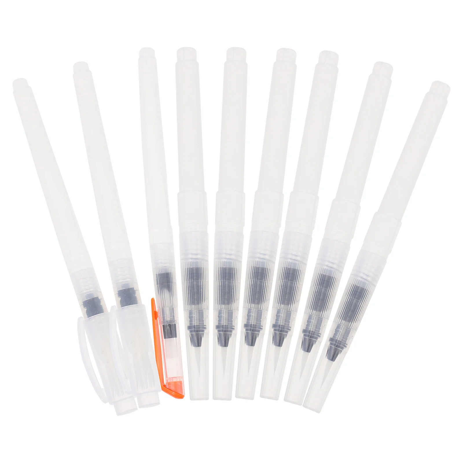 

9Pcs Watercolor Brush Pens Portable Water Injection Painting Pen for Beginners Soft Tip Drawing Brush Professional Watercolor