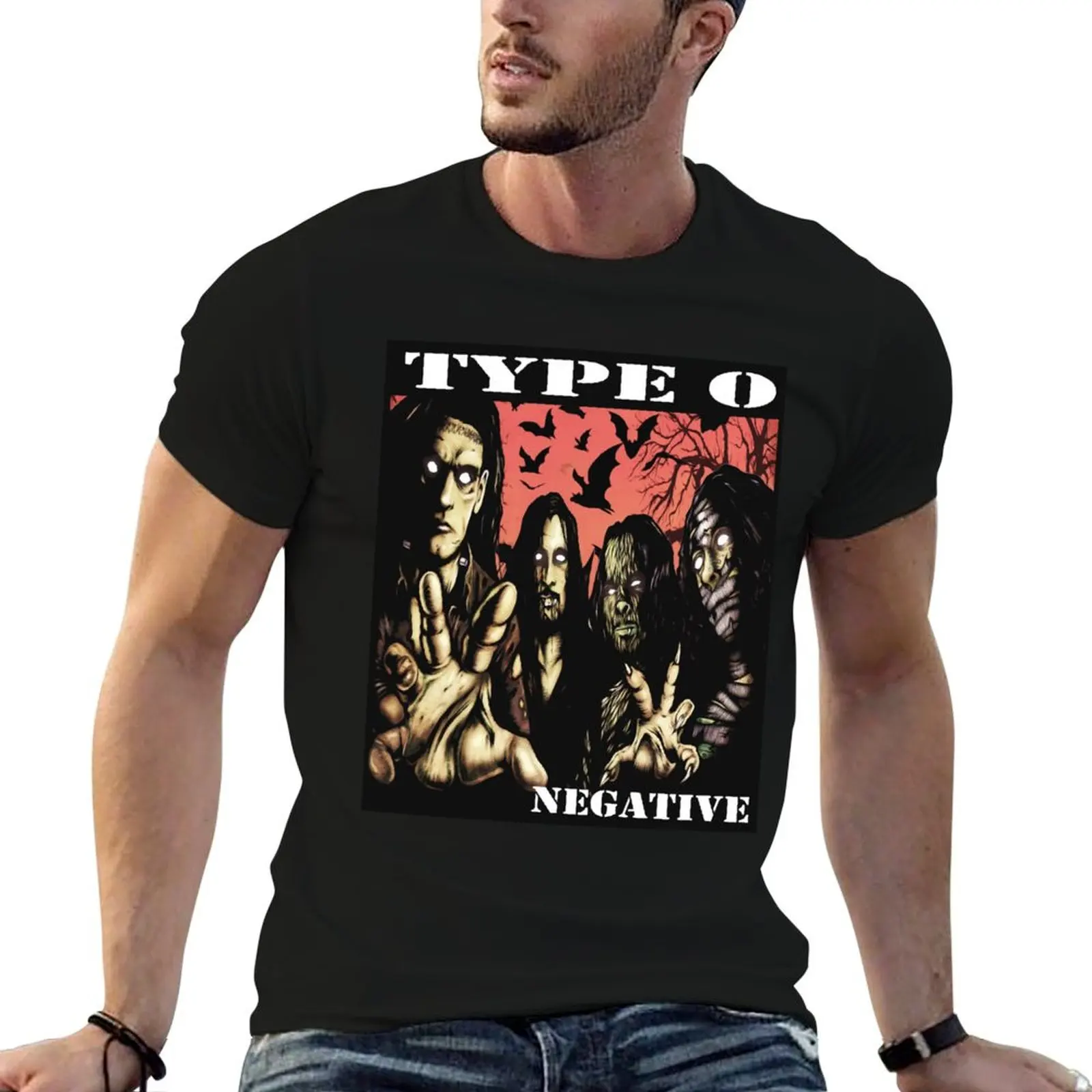 Type O Negative T-Shirt customizeds tees mens designer clothes