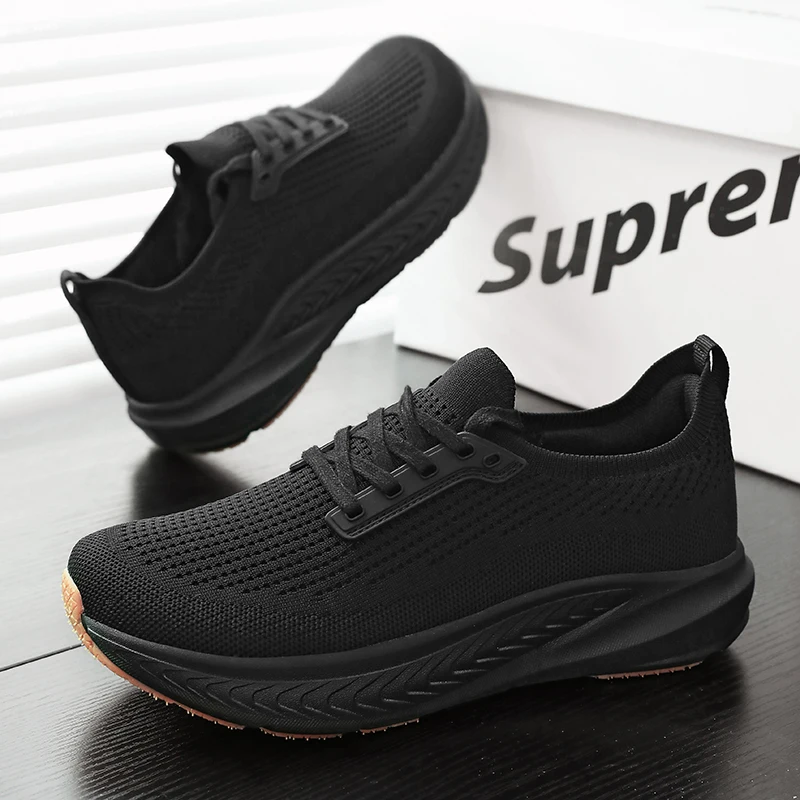 

Fashion Outdoor Men Casual Shoes Running Shoes Men Sneakers Breathable Lightweight Soft Zero Drop Sole Barefoot Wide-toed Shoes