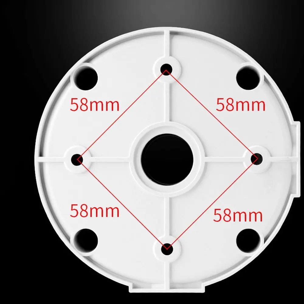 Durable Wall Space Stand CCTV Camera Junction Box Waterproof Universal Cable Deep Base Plastic Surveillance Dome Brackets