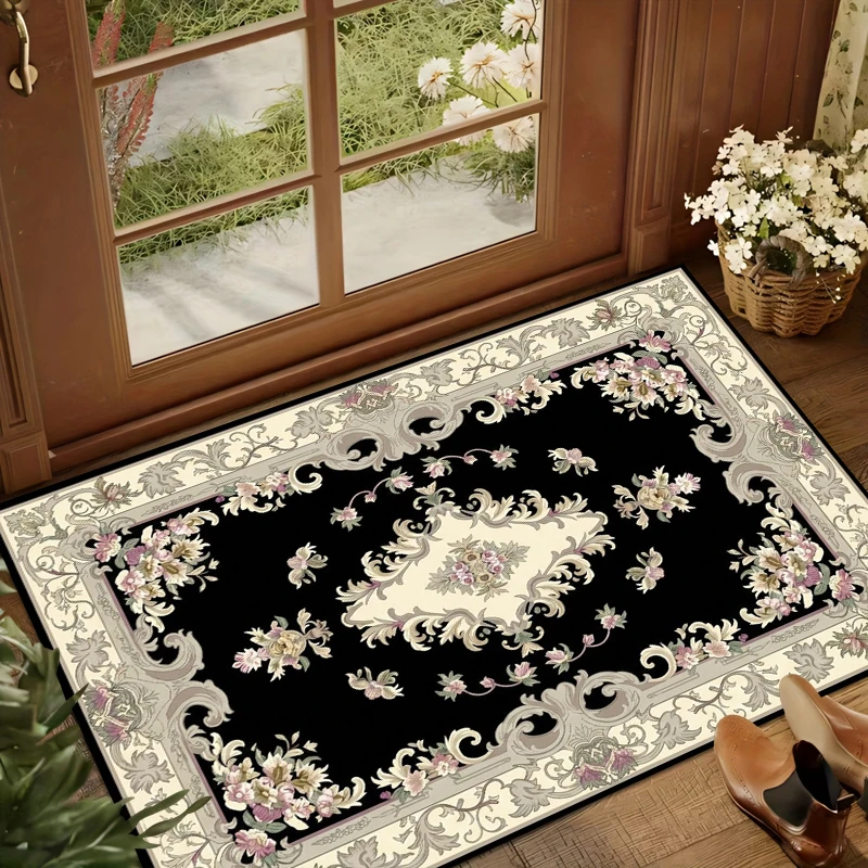 Turkey Persian Bohemian Area Rug Large,Carpet Rug for Living Room Bedroom Sofa Doormat Decoration,Kid Play Non-slip Floor Mat