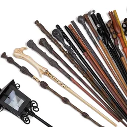 22 Kind of Cosplay  Magic Wands Metal/Iron Core Children Magic Toy Wand Gift No Box Package  Prop Stage Tricks Christmas gift