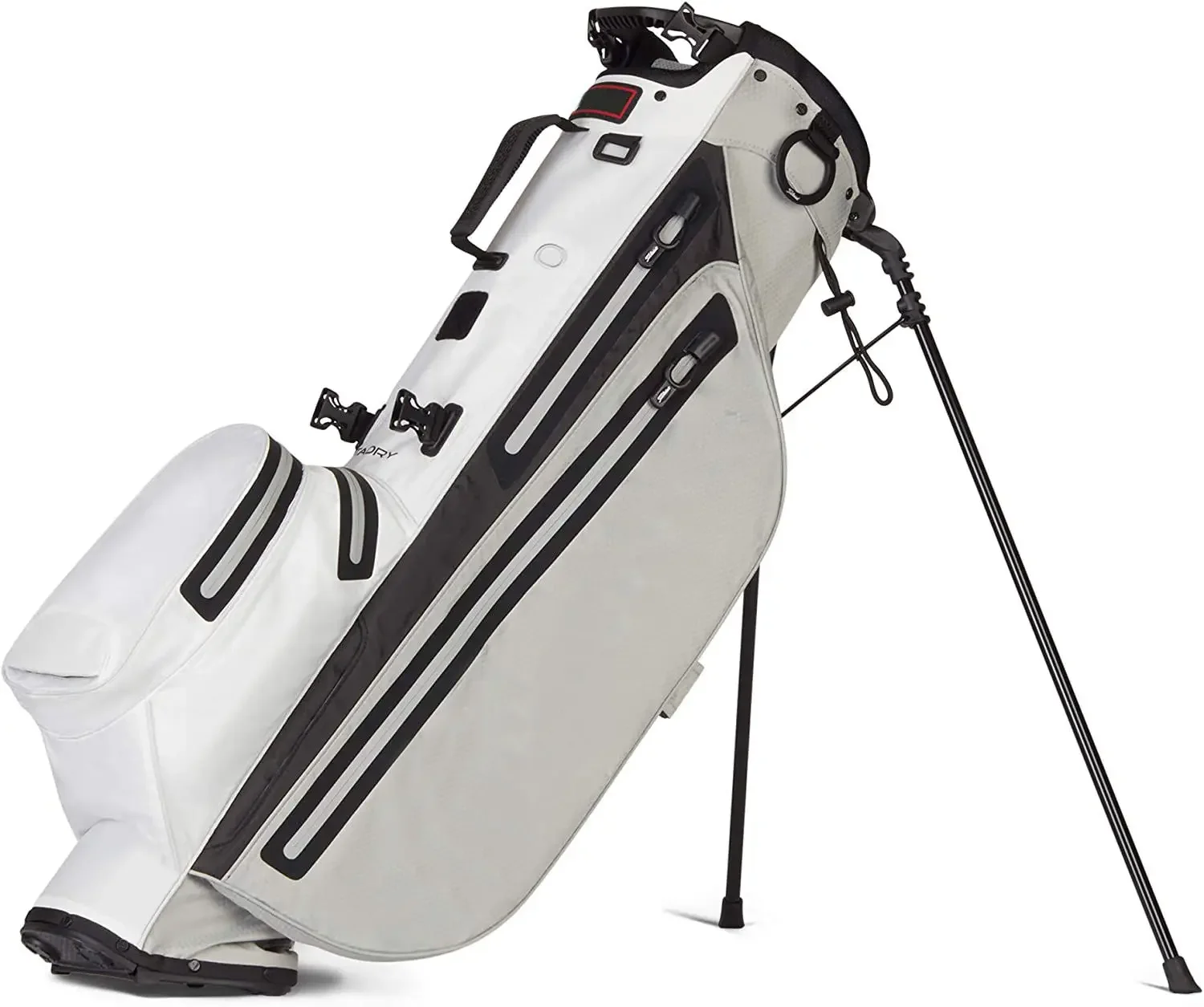 Custom Multifunction Waterproof Golf Bag With Speaker Lightweight Golf Pu Bag Leather Stand Golf Stand Bag