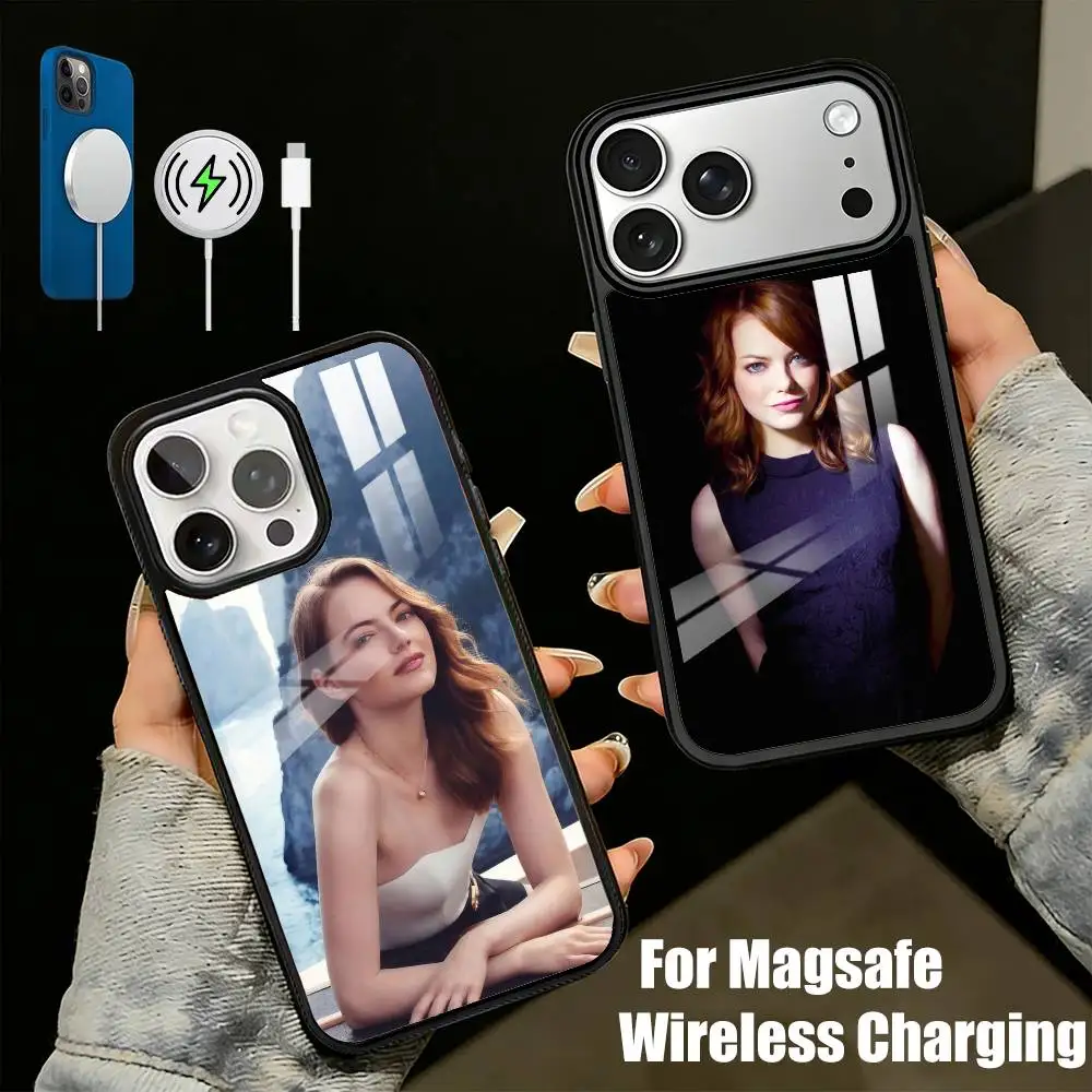 

Girlfriend Of Spider E-EmmaS S-Stone Phone Case For iPhone17,16,15,14,13 Plus,Pro Max Magnetic For Magsafe Wireless Charging