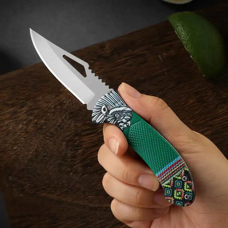1 piece folding knife for eating meat knife for cutting fruit knife for roasting sheep stainless steel knife kitchen tools image 4