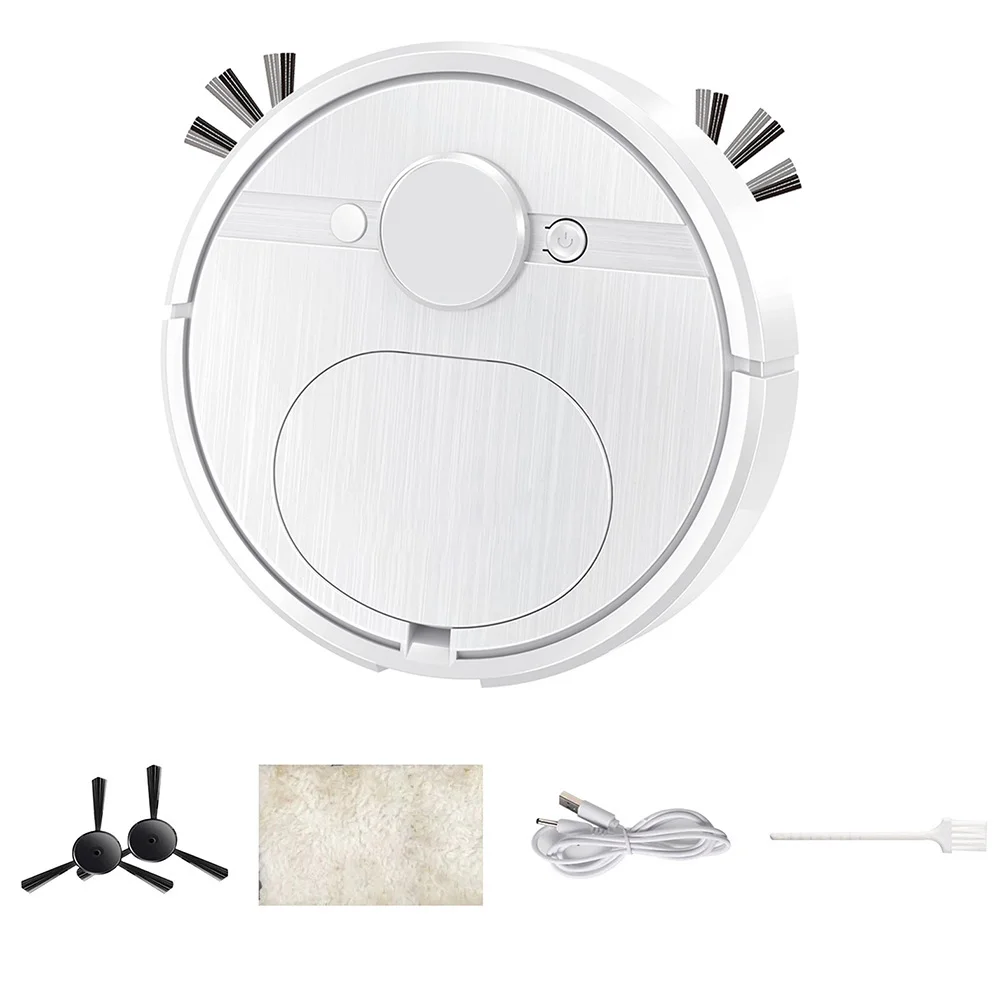 3 In 1 Smart Sweeping Robot Multi-Purpose Strong Power Sweeping Machine Rechargeable Automatic Cleaning Machine for Dust Remove