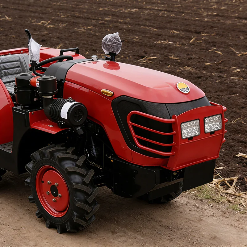 

Customized Strong Power Multifunctional Wheel Micro Tiller, Four Wheel Rotary Tiller & Farm Plowing Equipment