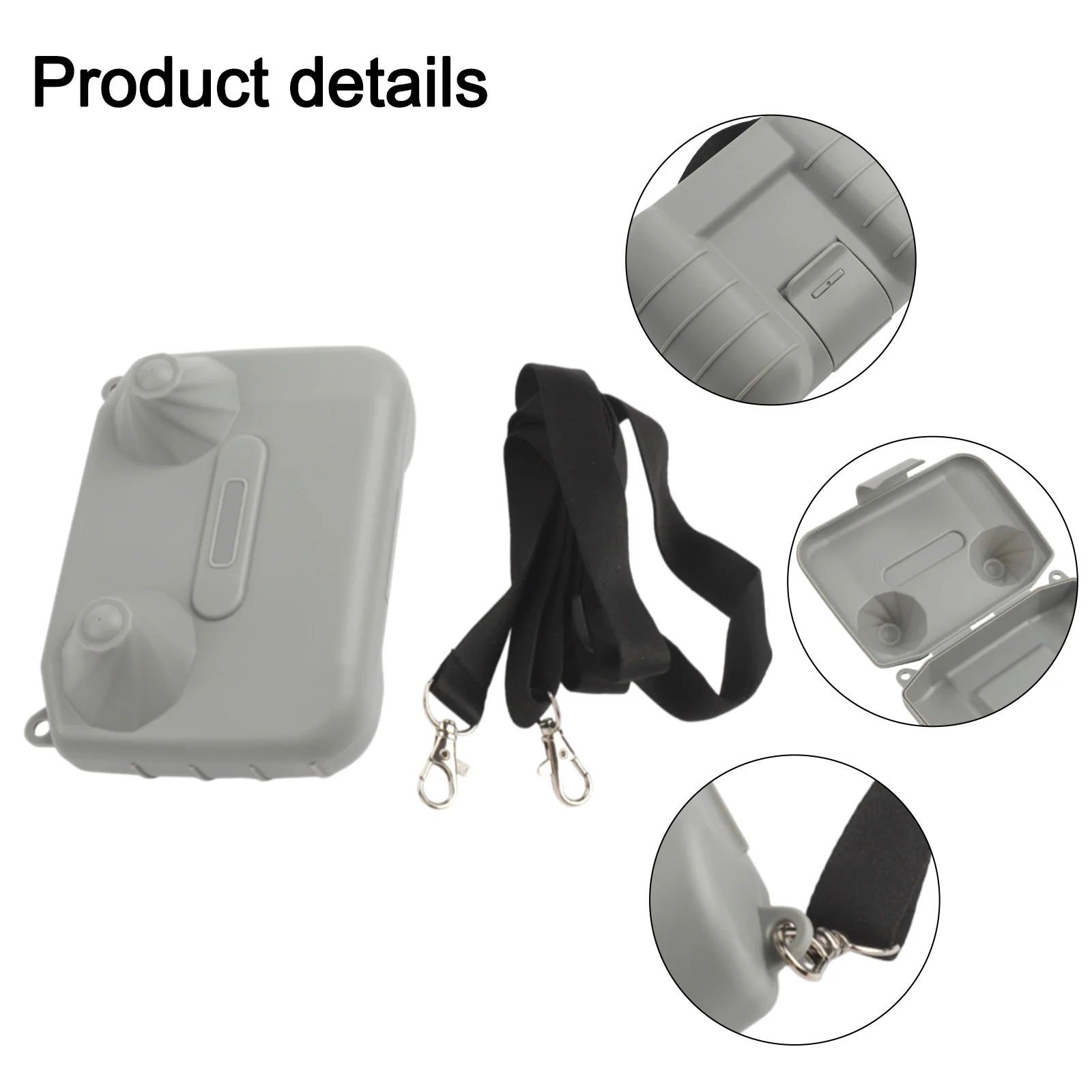 Portable RC-N3/2/1 Remote Control Storage Box Crossbody Bag Anti Drop Protection One-Snap Closure Remote Control Protective Case