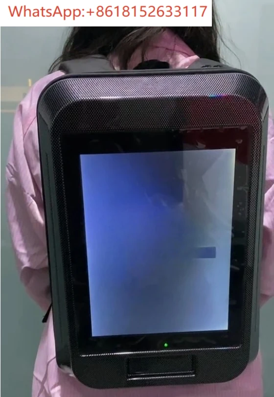 حزمة إعلانية مقاس 13 بوصة (شاشة عمودية، تشغيل USB)