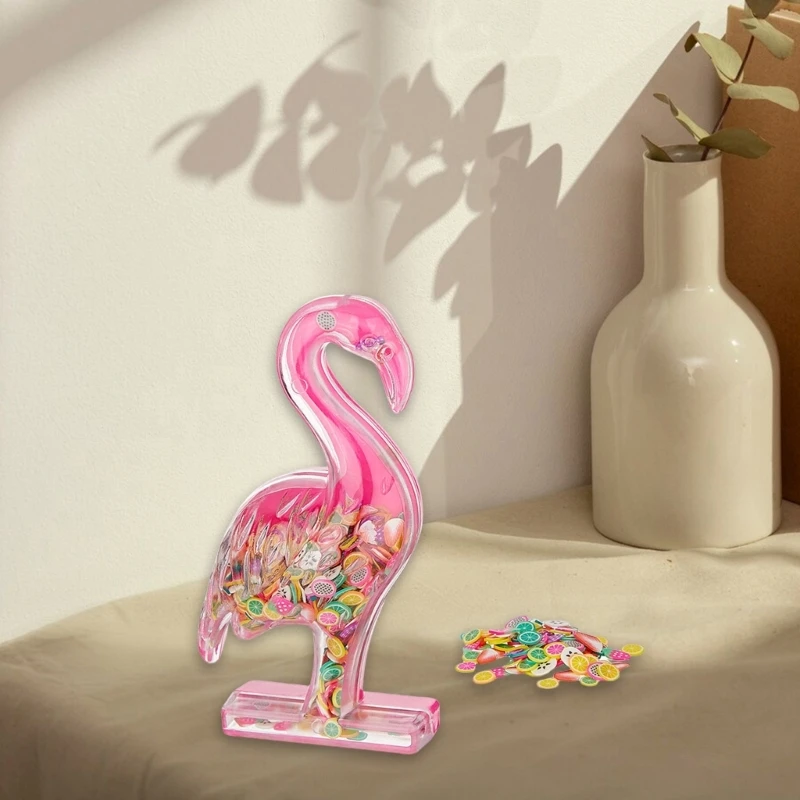 2025 New Pack Of 12 Distinctive Clear Flamingo Favor Boxes For Weddings And Showers