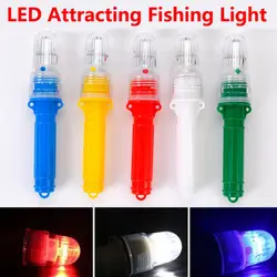 Luz LED de pesca controlada por la pesca, lámpara de doble Flash, luz de señal de boya, indicador de luz de advertencia de Flash de red impermeable