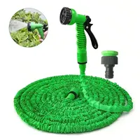 Expandable Magic Hose High-Pressure Car Wash 7Water Spraying Functions Water Gun Home Garden Watering Hose