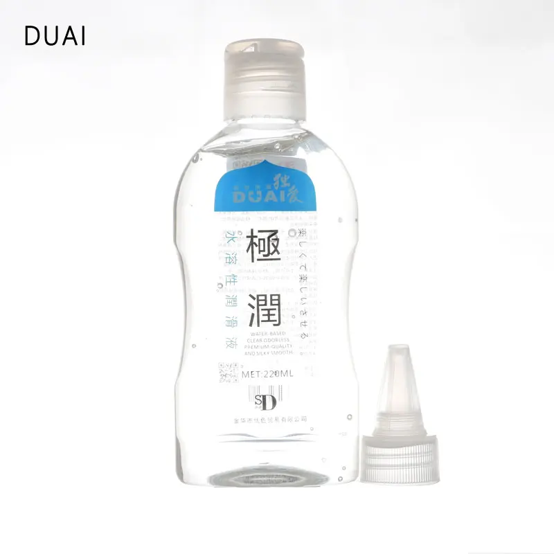 DUAI-lubricante Anal para sexo, Aceite de Masaje Sexual, productos sexuales para adultos, a base de agua, 220ML