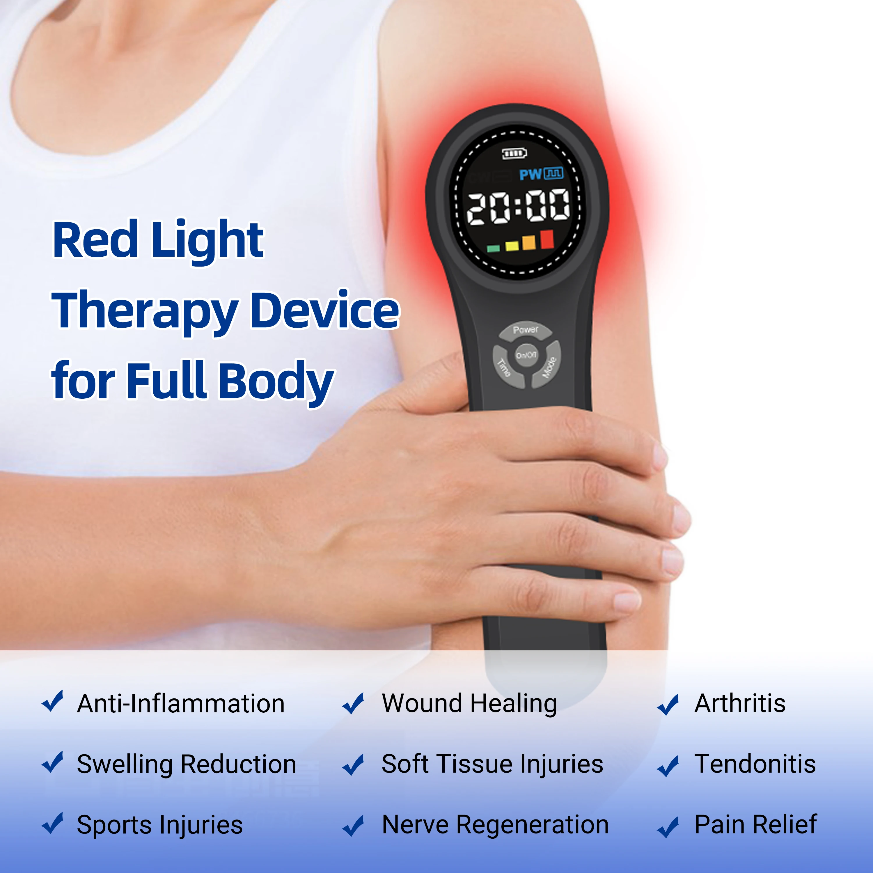 

Effective Tissue Healing Inflammation Laser Machine for Slight Tissue Tear and Joint Congestion Care