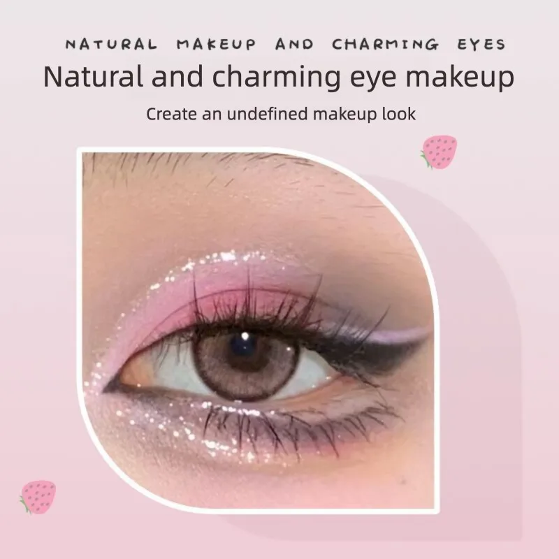 Palette di ombretti Cahill Party Ombretto della dea del colore opaco perlescente fine scintillante a lunga durata