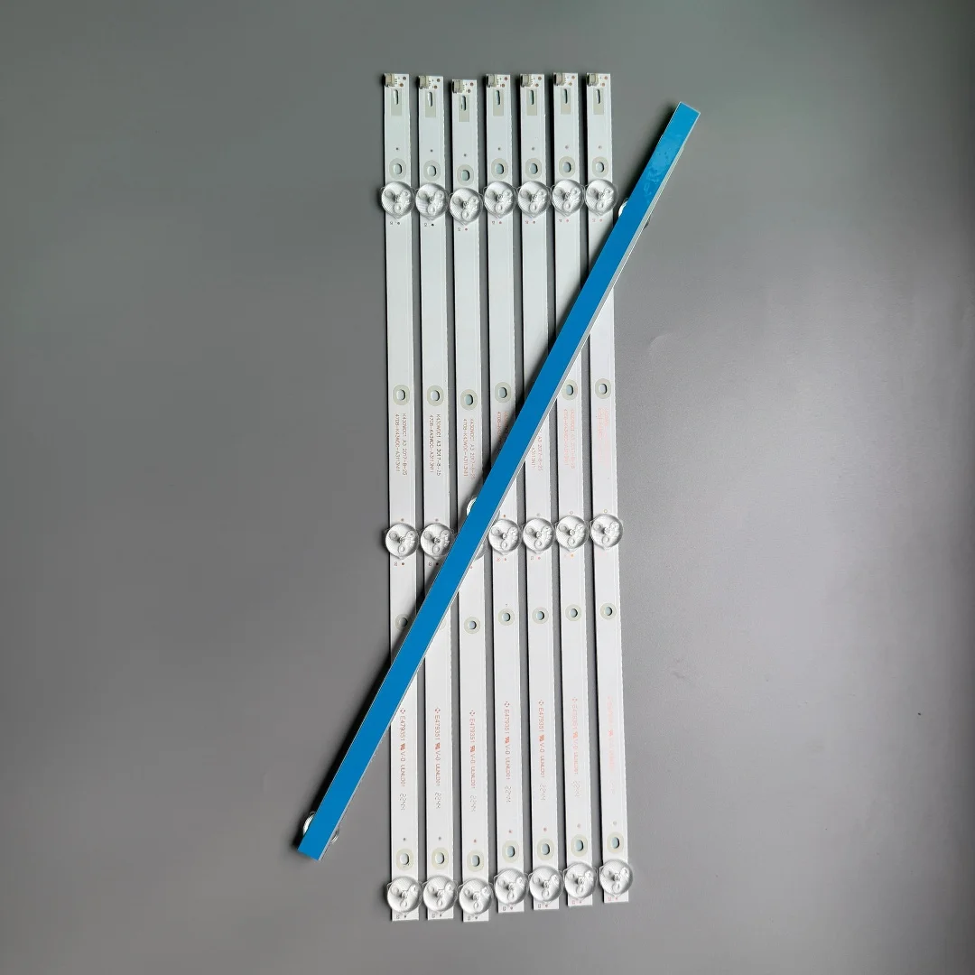 LED backlight strip for tx-43fr250 43PFT4002 43DL4012N 43HFF5952 L43E6800 K430WDK3 K430WDC1 A1 4708-K43WDC-A3113N11