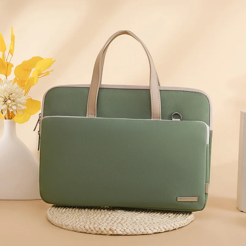 Bolsa mensageiro para laptop 13.3,14,15.6,16 polegadas, feminina, bolsa de ombro para macbook, notebook, computador, dell asus, huawei, dropship 705