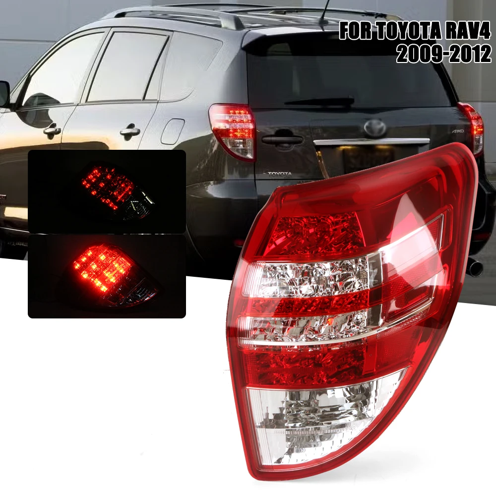 

LED Rear Tail Light For TOYOTA RAV4 2009 2010 2011 2012 Car Signal Brake Lamp Bumper Warning Light