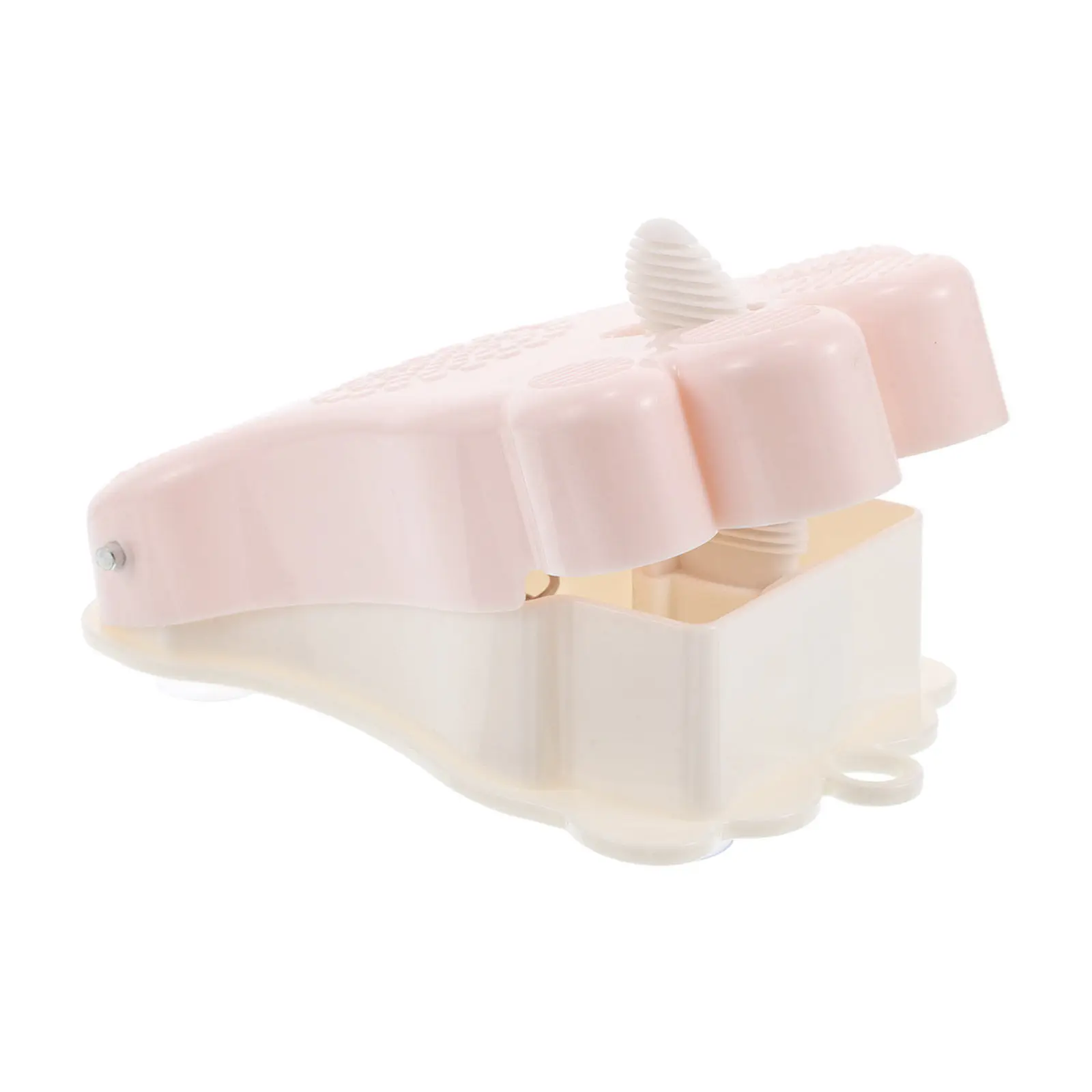 

Lazy Press-Type Toe Gap Cleaner Foot Scrubber for Elderly Patients No Bending Required Soft Bristles Thorough Cleaning Brush Toe